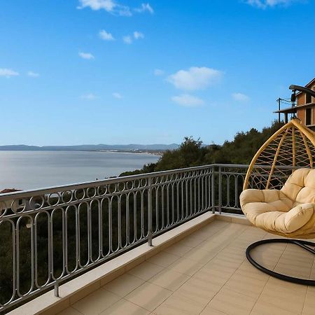 Aigli Summer Getaway - Seaview Lux Retreat แวร์กา กาลามาตา ภายนอก รูปภาพ