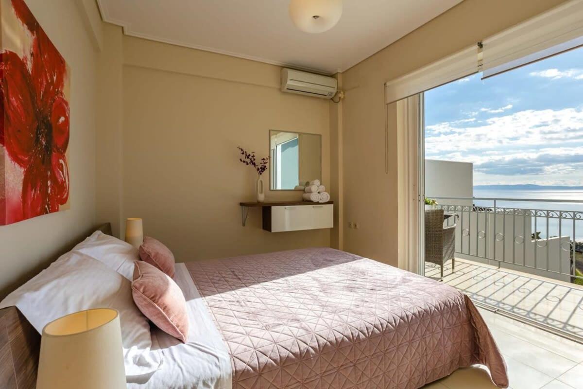 Aigli Summer Getaway - Seaview Lux Retreat แวร์กา กาลามาตา ภายนอก รูปภาพ