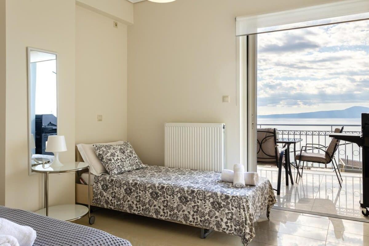 Aigli Summer Getaway - Seaview Lux Retreat แวร์กา กาลามาตา ภายนอก รูปภาพ